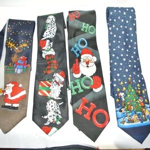 Mens Christmas ties